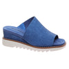 Wedge Slip On Diagonal - Blue