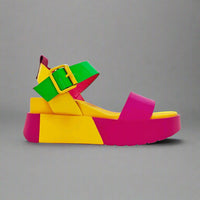 Wonder Wedge Sandal - Multi