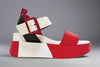 Wonder Wedge Sandal - Red