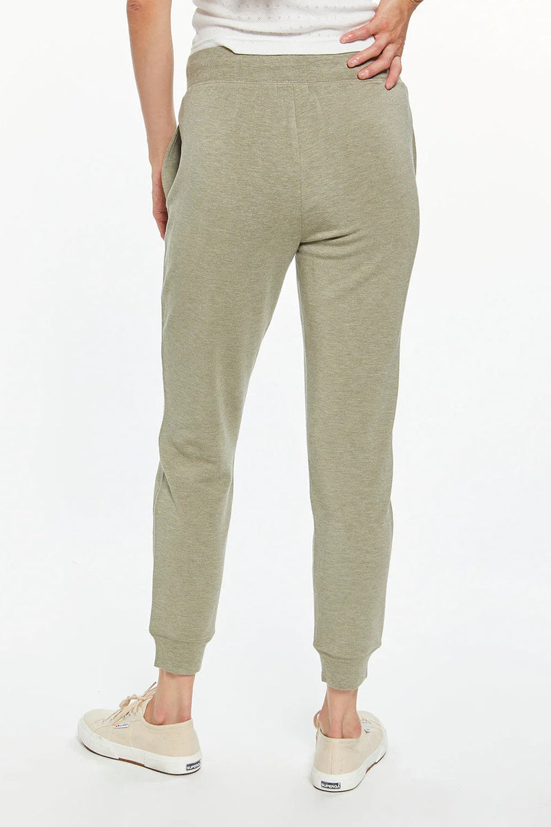 Jacey Jogger - Dusty Olive Heather