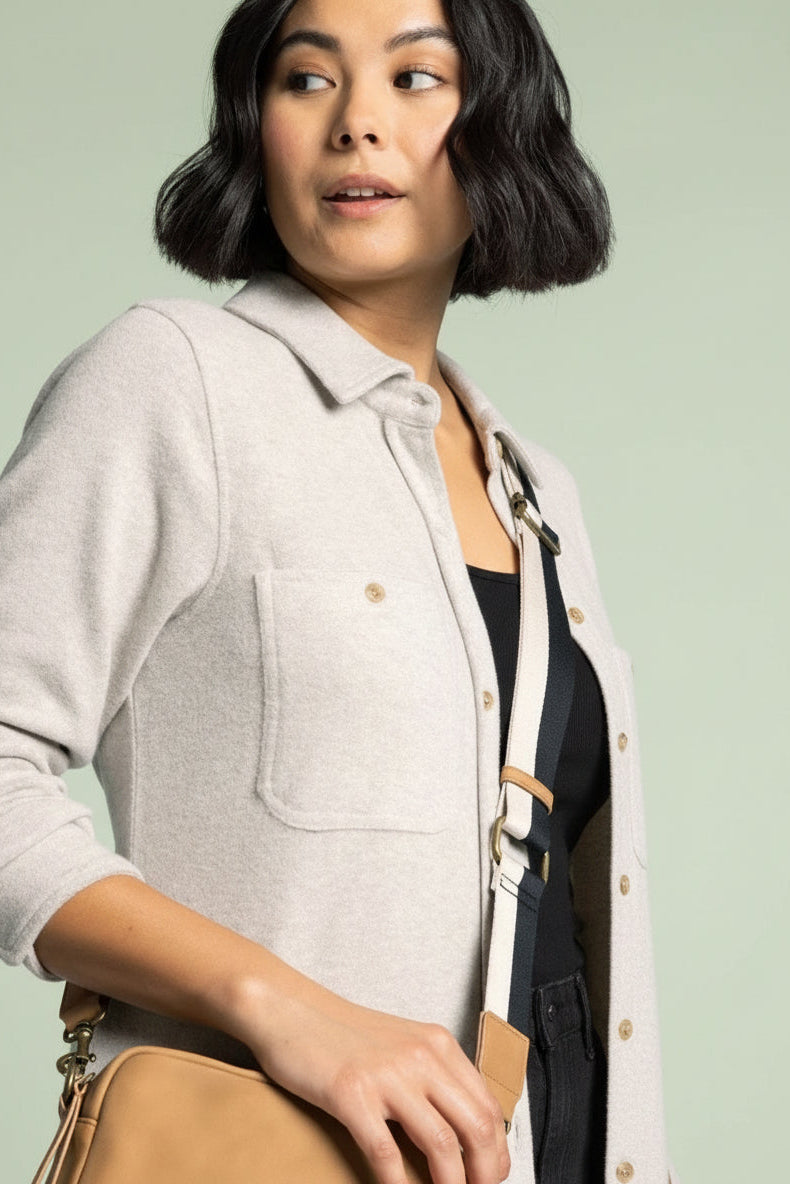 Dalia Dress - Ice Grey