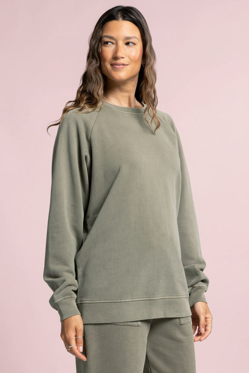 Jaime Sweatshirt - Dusty Olive