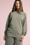Jaime Sweatshirt - Dusty Olive