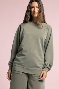 Jaime Sweatshirt - Dusty Olive