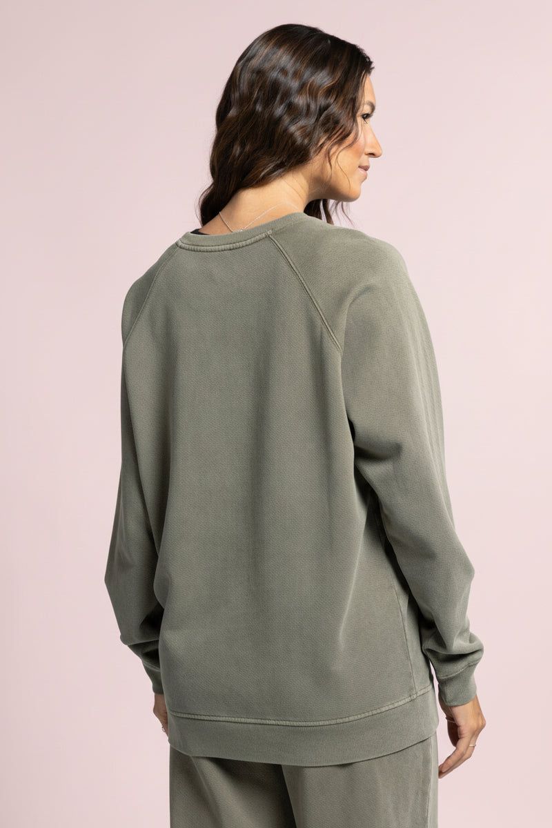 Jaime Sweatshirt - Dusty Olive