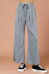 Pleated Sweater Trouser - Grey