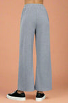 Pleated Sweater Trouser - Grey