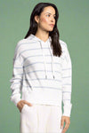 Avalon Essential Striped Hoodie - Blue