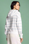 Avalon Essential Striped Hoodie - Blue