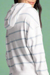 Avalon Essential Striped Hoodie - Blue
