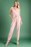 Tie Strap Romper - Mauve