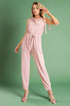 Tie Strap Romper - Mauve