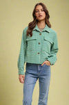Shacket Top - Green
