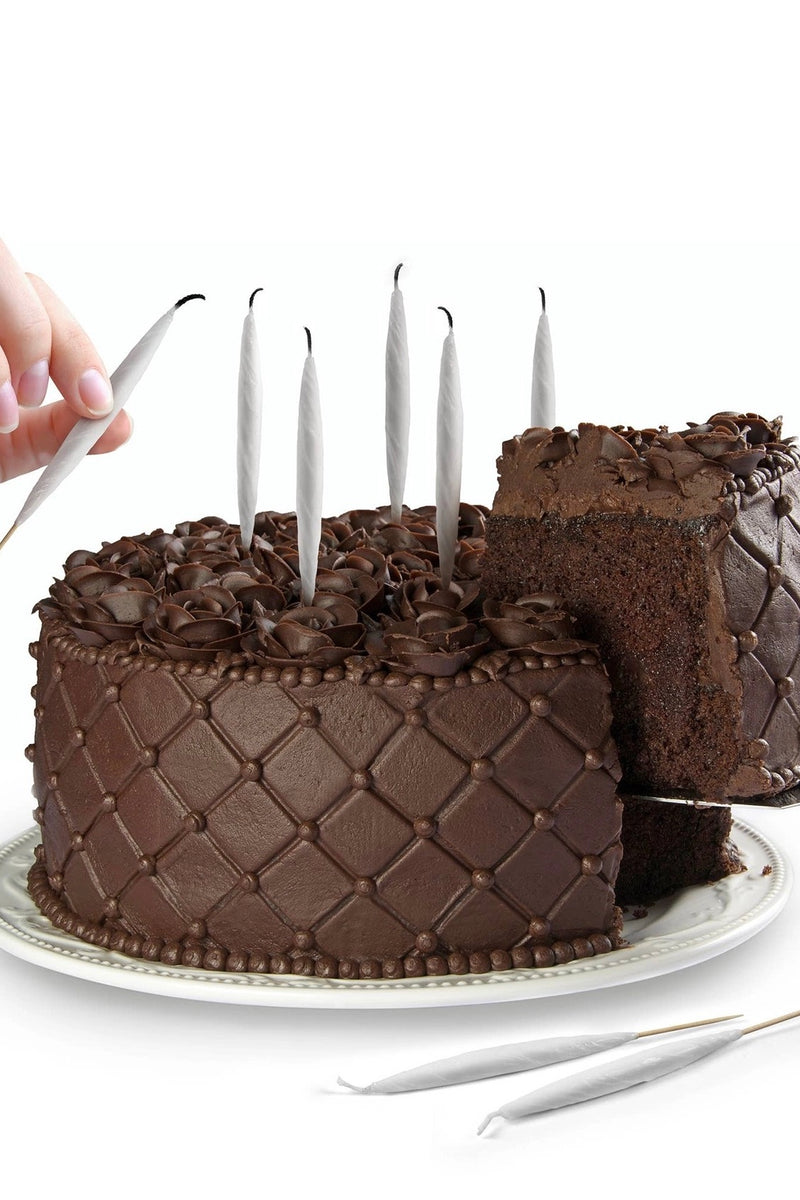 Lit Party Candles