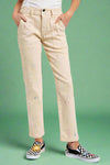 Paint Splatter Carpenter Pant - Khaki