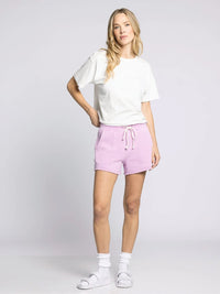 Olson Drawstring Shorts - Orchid