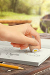 Scribbled Eggs Erasers
