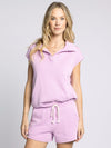Olson Collared V-Neck - Orchid