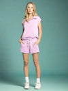 Olson Collared V-Neck - Orchid