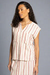 Winifred Shirt - Birch Brick