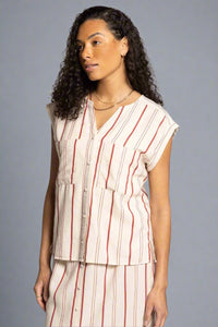 Winifred Shirt - Birch Brick