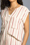 Winifred Shirt - Birch Brick