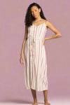 Winifred Dress - Birch Brick