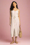 Winifred Dress - Birch Brick