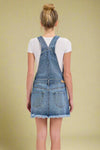 Mid Waisted Mini Skirtall - Medium Wash