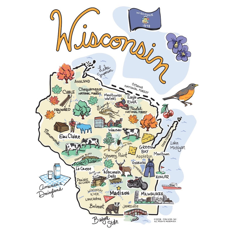 Wisconsin Iced Cup Coolie