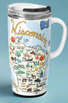 Wisconsin Travel Mug 22 oz