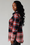 Black & Red Plaid Flannel
