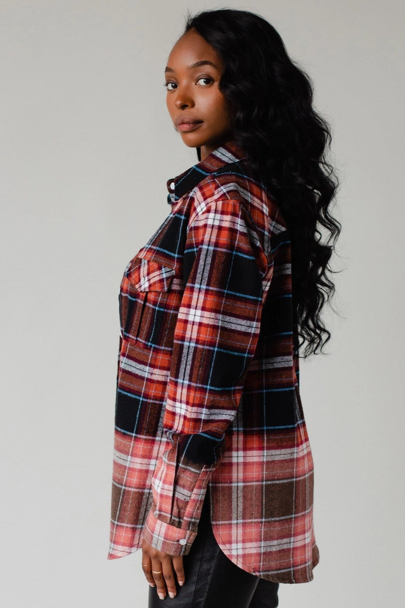 Black & Red Plaid Flannel