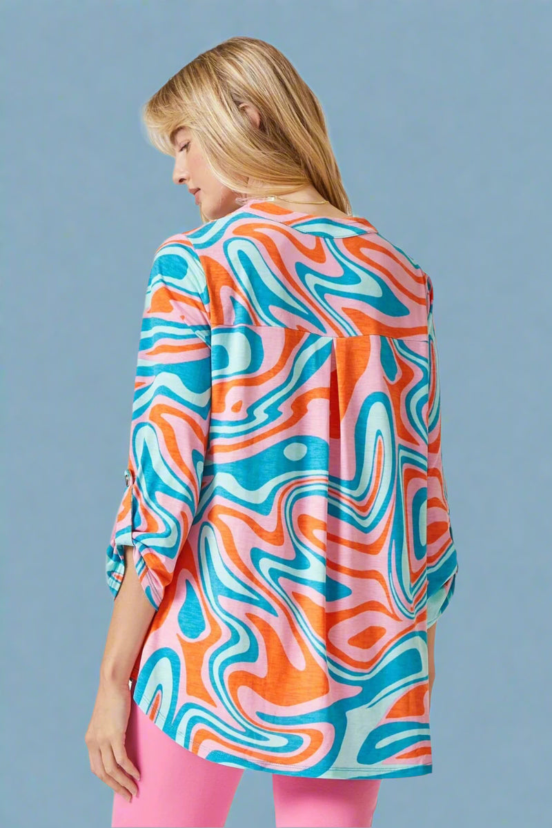 Lizzy Top - Groovy Multi