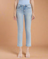 Tummy Control High Rise Straight Jeans - LV5