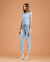 Tummy Control High Rise Straight Jeans - LV5