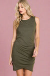 Sleeveless Dress - Olive
