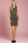 Sleeveless Dress - Olive