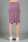Soft Brushed Skirt - Plum