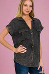 Camp Shirt - Ash Black