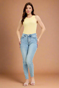 Tummy Control Vintage Wash Skinny JB143