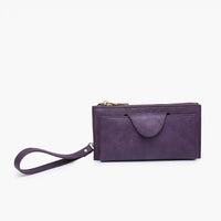 Kyla Snap Closure Wallet - Purple
