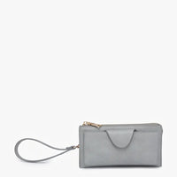 Kyla Snap Closure Wallet - Dusty Blue