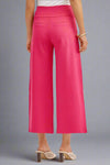 Magic Wide Cropped Pants - Pink Sapphire
