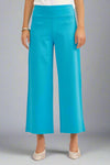 Magic Wide Cropped Pants - Tropical Teal