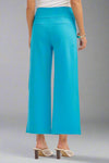 Magic Wide Cropped Pants - Tropical Teal
