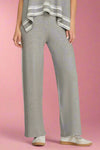Stripe Detail Sweater Pants - Grey