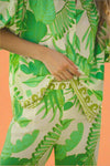 Palmetto Print Jax Pants Green