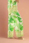 Palmetto Print Jax Pants Green