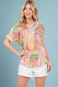 Boho Essential Easy Tee - Multi